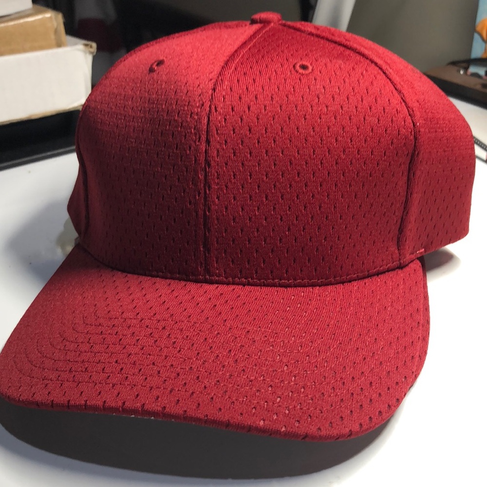 Richardson Pro Model Jersey Mesh Scarlet On-Field Adjustable Baseball Cap Hat